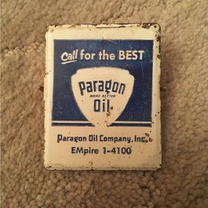 Paragon Oil Company Spring Clip